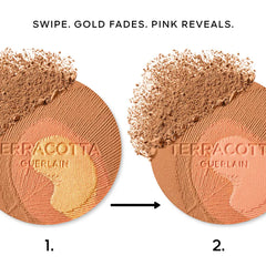 GUERLAIN-Pó Iluminador TERRACOTTA PEACOCK com Efeito Boa Cara.-DrShampoo - Perfumaria e Cosmética