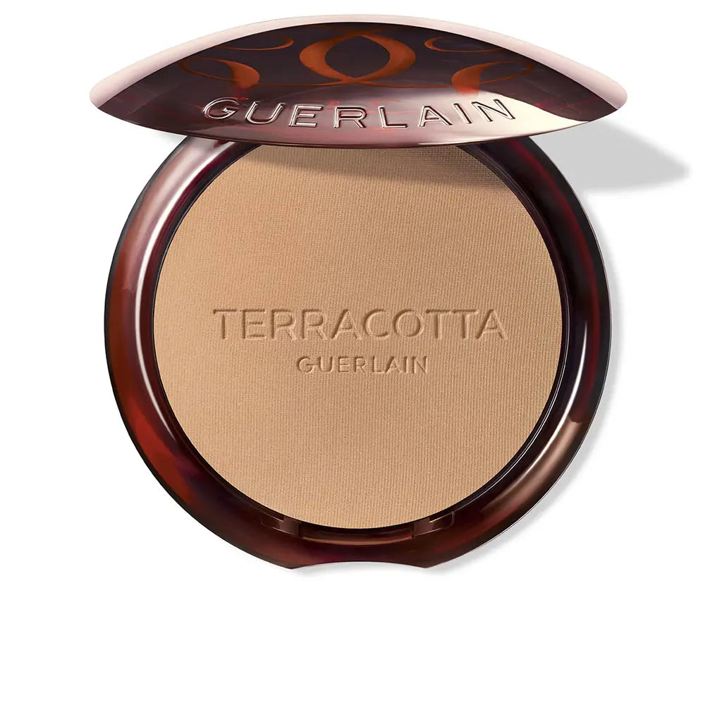 GUERLAIN-Pó bronzeador TERRACOTTA hidratante em tom suave 01.-DrShampoo - Perfumaria e Cosmética