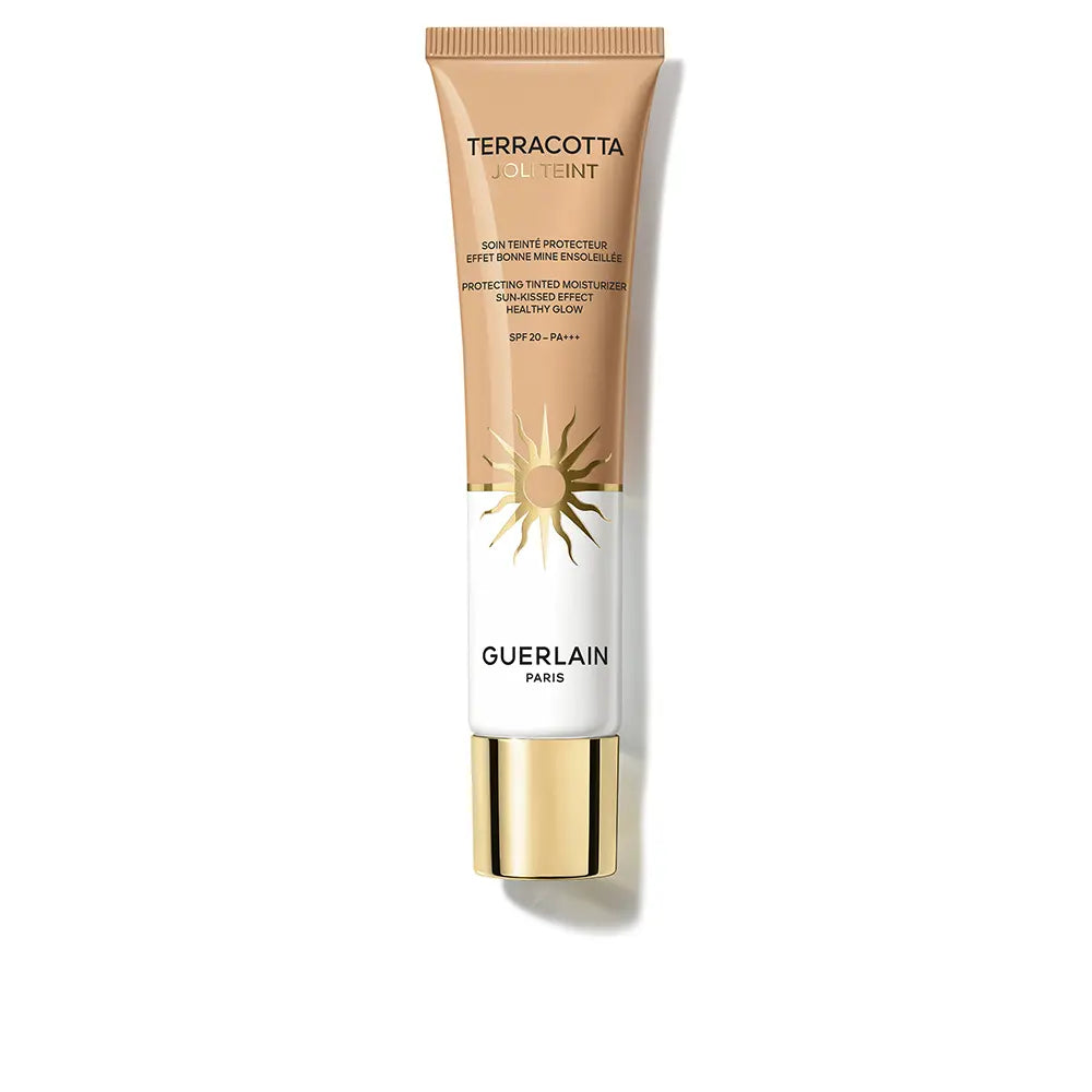 GUERLAIN-TERRACOTTA JOLI TEINT tratamento de cor protetor #20-Dourado 30 ml-DrShampoo - Perfumaria e Cosmética