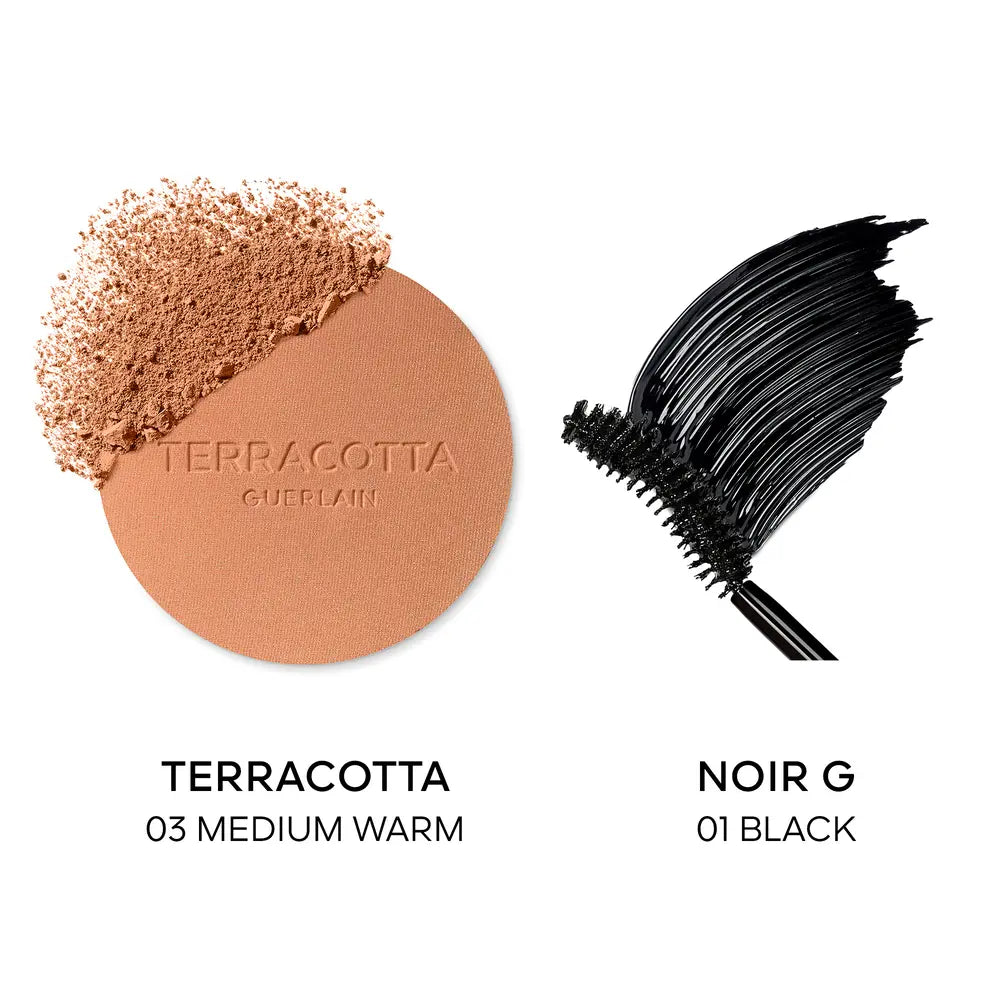 GUERLAIN-TERRACOTTA ORIGINAL X NOIR G ESTUCHE 2 pz-DrShampoo - Perfumaria e Cosmética
