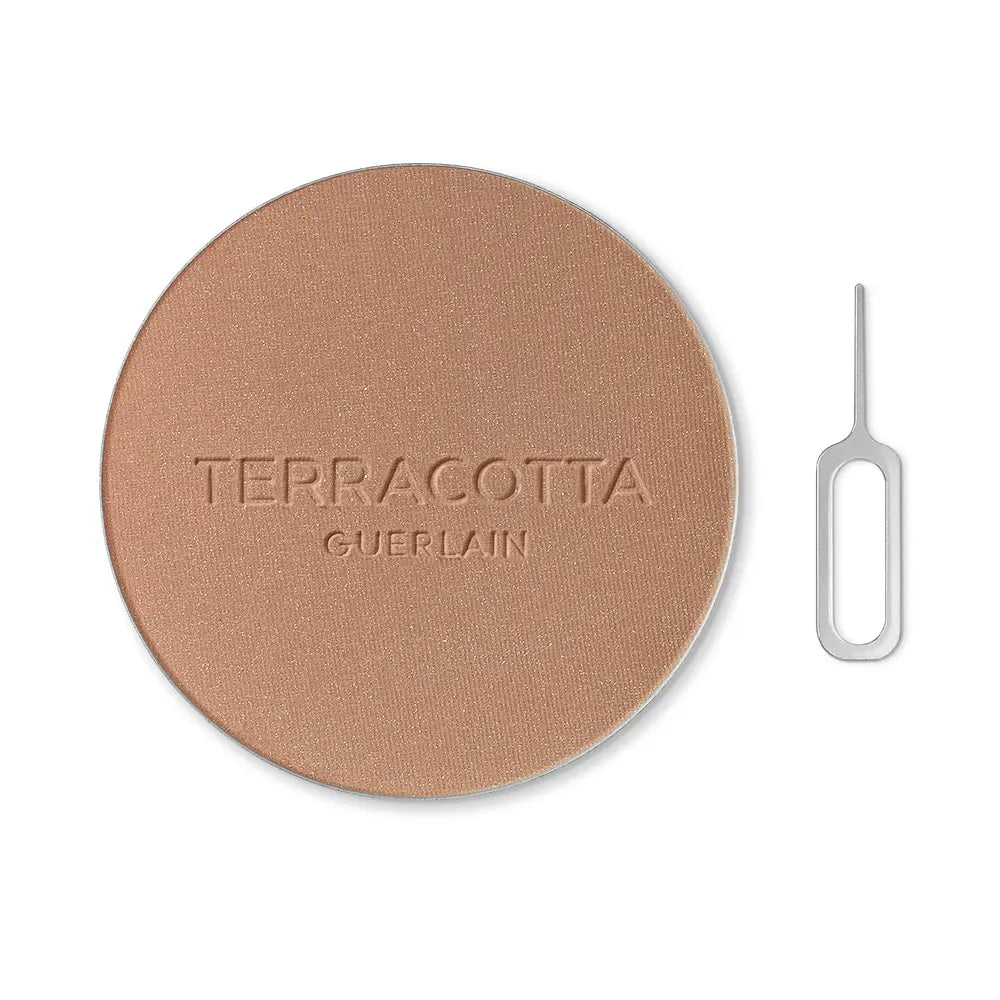 GUERLAIN-TERRACOTTA ORIGINAL refil de pó bronzeador 02 médio frio 85 g.-DrShampoo - Perfumaria e Cosmética