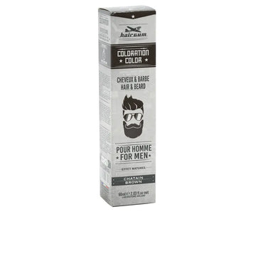 COLORATION tinta para barba e cabelo 4 Castanho 60 gr. Imagem secundária do produto