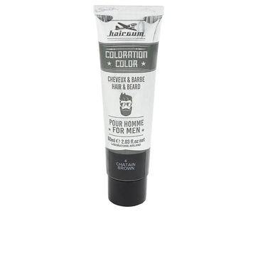HAIRGUM-COLORATION tinta para barba e cabelo 4 Castanho 60 gr.-DrShampoo - Perfumaria e Cosmética Imagem principal do produto