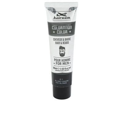 HAIRGUM-COLORATION tinta para barba e cabelo 61 Ash Blonde 60 gr.-DrShampoo - Perfumaria e Cosmética