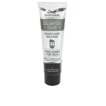 HAIRGUM-COLORATION tintura para barba e cabelo 3 Castanho Escuro 60 gr.-DrShampoo - Perfumaria e Cosmética Imagem principal do produto