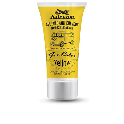 HAIRGUM-FIX COLOR gel corante amarelo 30 ml-DrShampoo - Perfumaria e Cosmética
