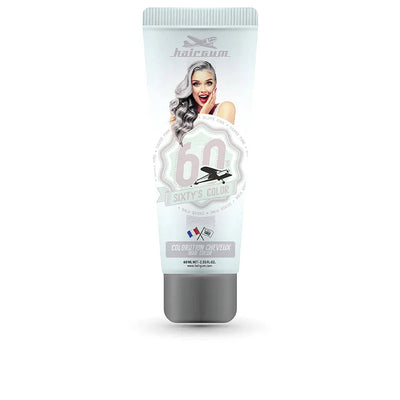 HAIRGUM-SIXTY S COLOR cor de cabelo rosa prateado 60 ml-DrShampoo - Perfumaria e Cosmética
