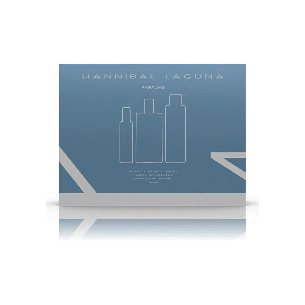 HANNIBAL LAGUNA-Estojo BAROCK ROLL 3 peças.-DrShampoo - Perfumaria e Cosmética