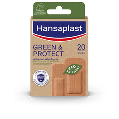 HANSAPLAST-Curativos HP GREEN PROTECT 2 tamanhos 20 u.-DrShampoo - Perfumaria e Cosmética