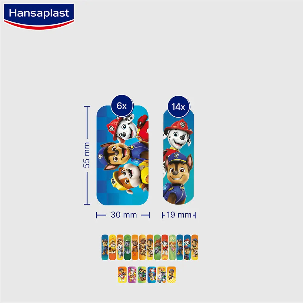HANSAPLAST-Curativos HP KIDS patrulha pata 20 unid.-DrShampoo - Perfumaria e Cosmética