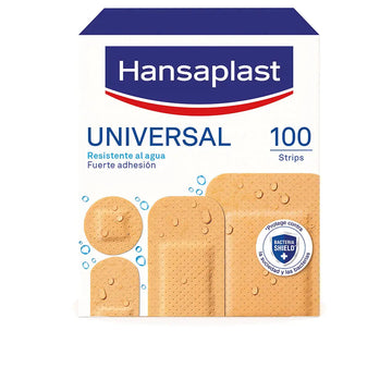 HANSAPLAST-Curativos universais HP 4 tamanhos 100 un.-DrShampoo - Perfumaria e Cosmética Imagem principal do produto