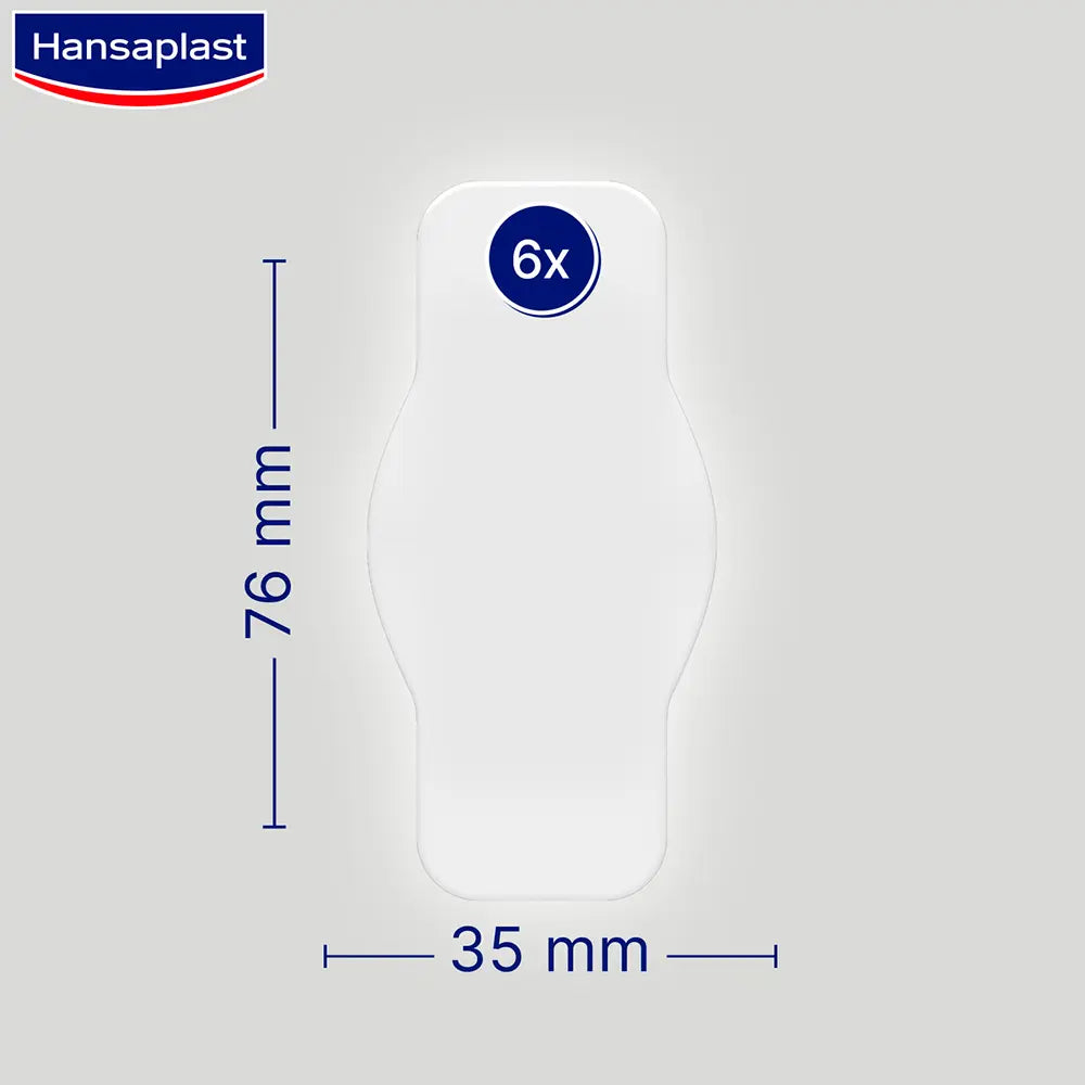 HANSAPLAST-Dressing de Proteção Second Skin Regular 6 u.-DrShampoo - Perfumaria e Cosmética