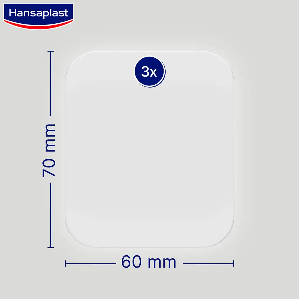 HANSAPLAST-Dressing de proteção SECOND SKIN PROTECTION XL 3 u.-DrShampoo - Perfumaria e Cosmética