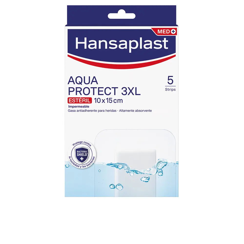 HANSAPLAST-HP AQUA PROTECT 3XL apósitos 10 x 15 cm 5 unid.-DrShampoo - Perfumaria e Cosmética