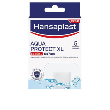 HANSAPLAST-HP AQUA PROTECT XL dressings 6 x 7 cm 5 u-DrShampoo - Perfumaria e Cosmética Imagem principal do produto