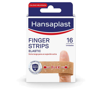 HANSAPLAST-HP ELASTIC finger dressing strips 19 x 120 mm 16 u-DrShampoo - Perfumaria e Cosmética Imagem principal do produto
