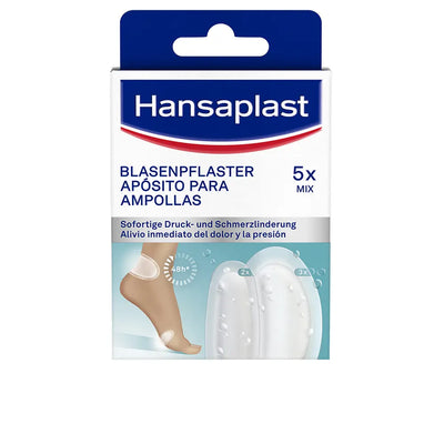 HANSAPLAST-HP FOOT EXPERT MIX apósitos para bolhas 2 tamanhos 5 u.-DrShampoo - Perfumaria e Cosmética