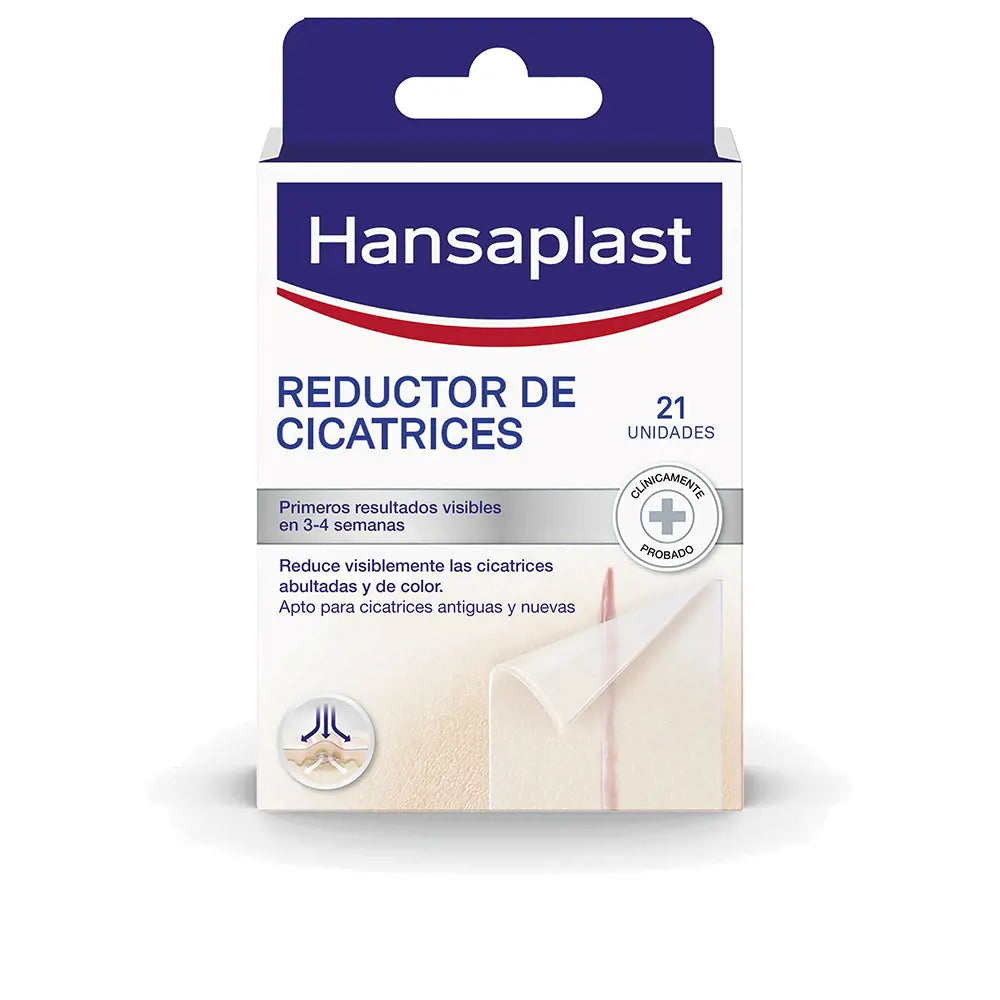 HANSAPLAST-HP REDUTOR DE CICATRIZES curativos 68 x 38 mm 21 u.-DrShampoo - Perfumaria e Cosmética
