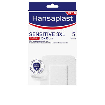 HANSAPLAST-HP SENSITIVE 3XL dressings 10 x 15 cm 5 u-DrShampoo - Perfumaria e Cosmética Imagem principal do produto
