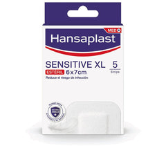 HANSAPLAST-HP SENSITIVE XL dressings 6 x 7 cm 5 u-DrShampoo - Perfumaria e Cosmética