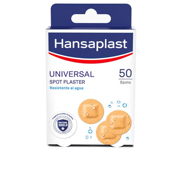 HANSAPLAST-Penso que "HP UNIVERSAL Rondes Pansements, 50 unid." pode ser traduzido como: Apósitos Universais Redondos HP, 50 unid.-DrShampoo - Perfumaria e Cosmética Imagem principal do produto
