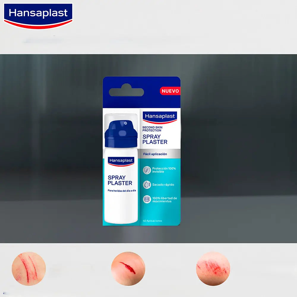 HANSAPLAST-SECOND SKIN PROTECTION spray curativo 1 unidade.-DrShampoo - Perfumaria e Cosmética