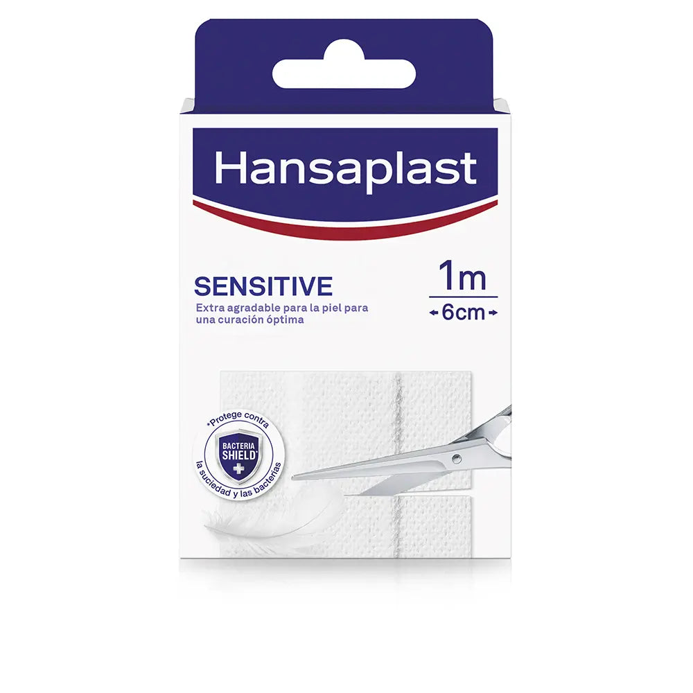 HANSAPLAST-Tira de curativo sensível HP 1m x 6 cm 1 un.-DrShampoo - Perfumaria e Cosmética