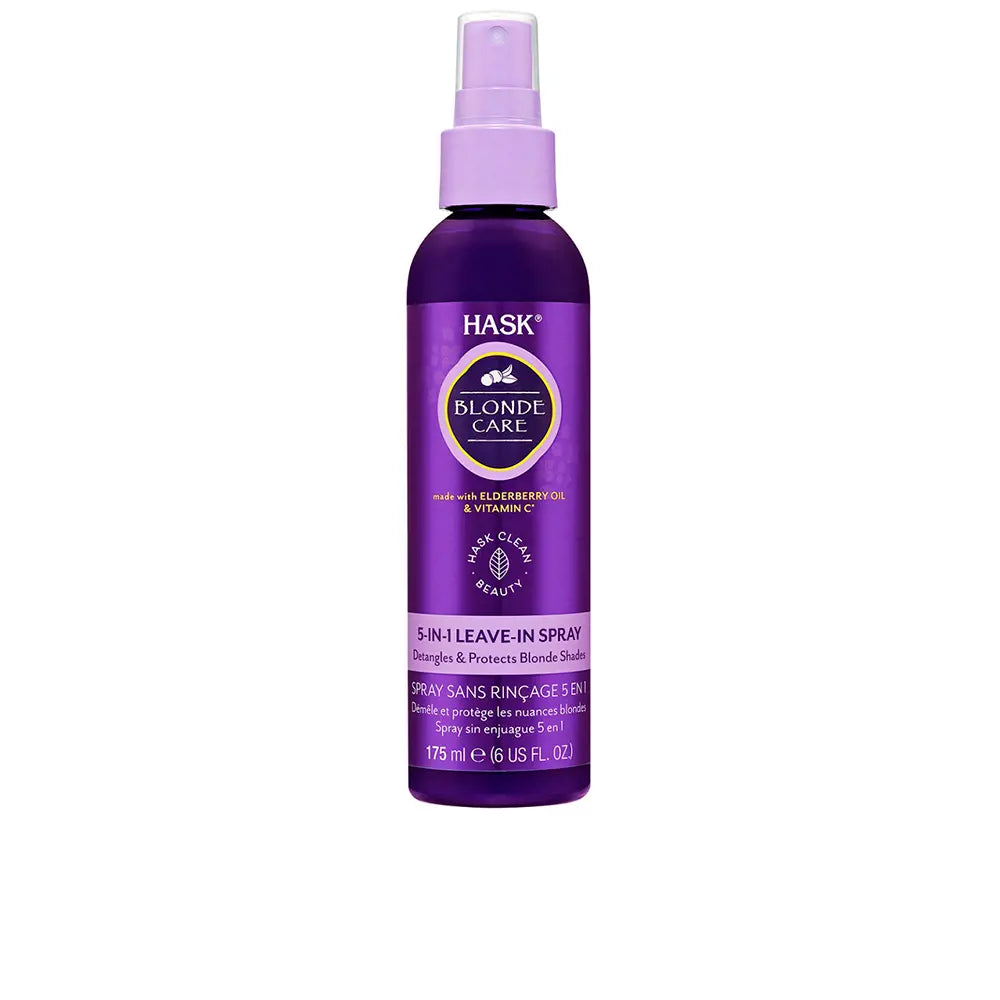 HASK-BLONDE CARE 5 em 1 spray em spray 175 ml-DrShampoo - Perfumaria e Cosmética