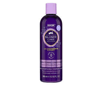 HASK-BLONDE CARE condicionador tonalizante roxo 355 ml-DrShampoo - Perfumaria e Cosmética Imagen principal del producto