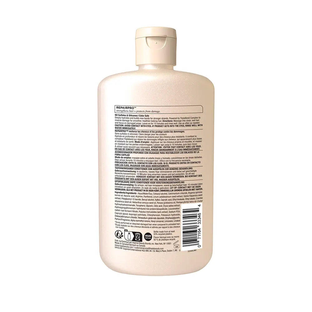 HASK-CONDICIONADOR DE RECONSTRUÇÃO PROFUNDA REPAIR SERIES 235 ml-DrShampoo - Perfumaria e Cosmética