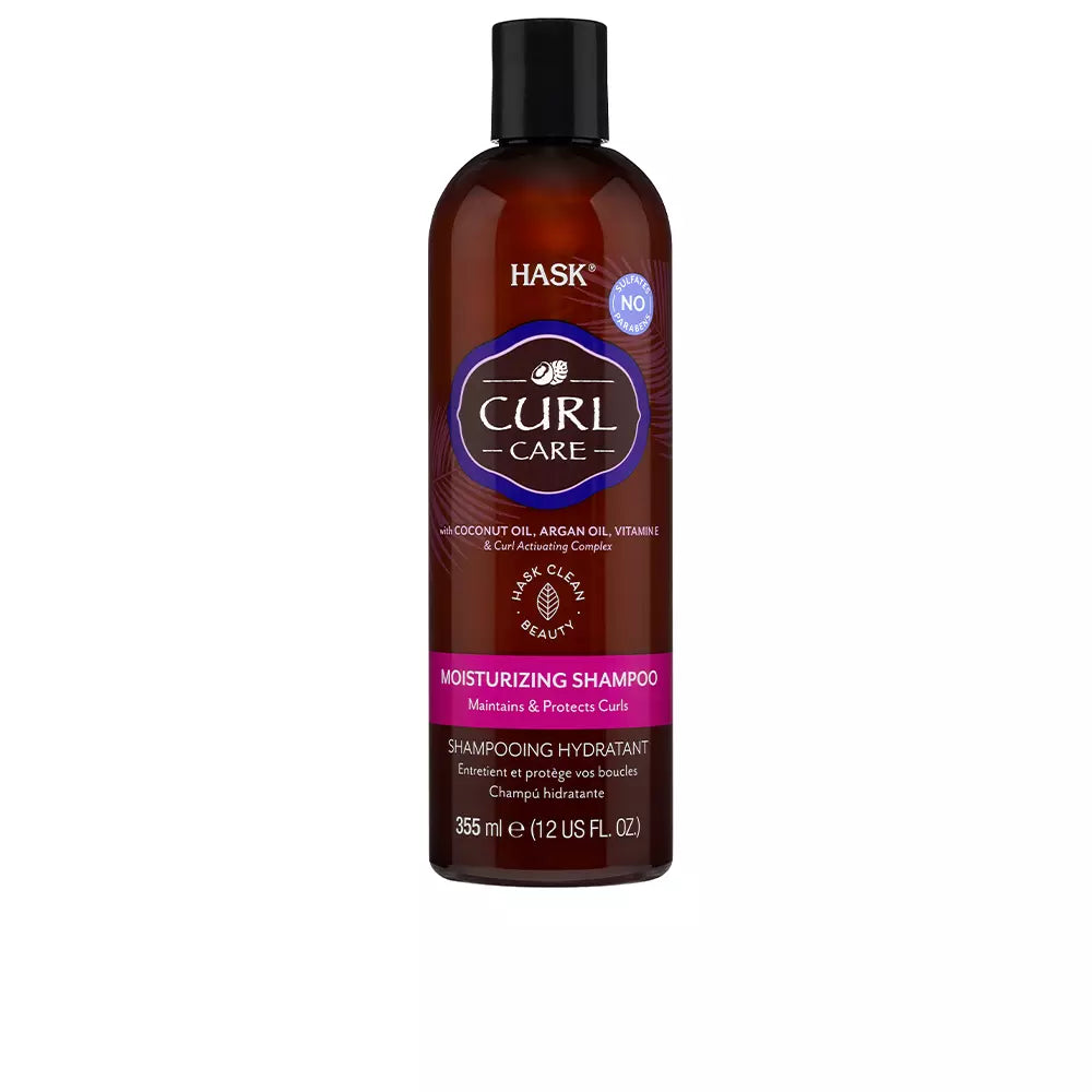 HASK-CURL CARE shampoo hidratante 355 ml-DrShampoo - Perfumaria e Cosmética