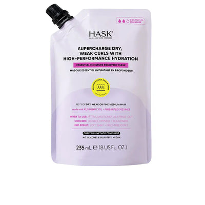 HASK-MÁSCARA CAPILAR HIDRATANTE LEVE TEXTURE 235 ml-DrShampoo - Perfumaria e Cosmética