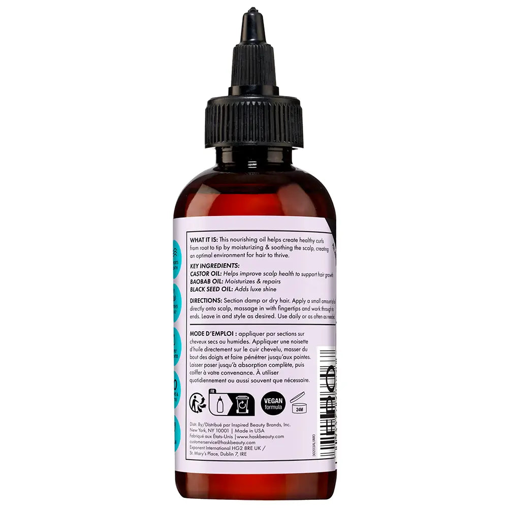 HASK-Óleo fortalecedor para o couro cabeludo 120 ml.-DrShampoo - Perfumaria e Cosmética