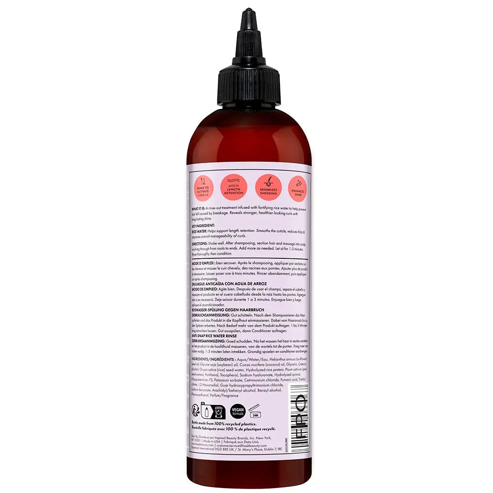 HASK-Solução antiqueda TEXTURE com água de arroz 355 ml.-DrShampoo - Perfumaria e Cosmética