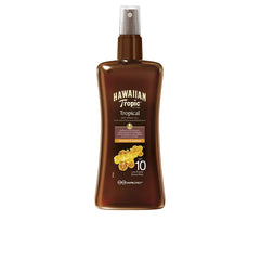HAWAIIAN TROPIC-COCONUT PAPAYA óleo seco SPF10 spray 200 ml-DrShampoo - Perfumaria e Cosmética