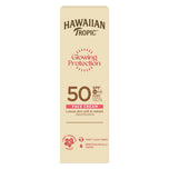 HAWAIIAN TROPIC-Creme facial GLOWING PROTECTION FPS 50 50 ml-DrShampoo - Perfumaria e Cosmética