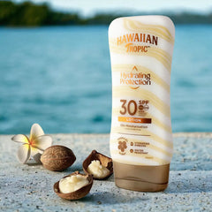 HAWAIIAN TROPIC-LOÇÃO SOLAR SILK HYDRATING PROTECTION FPS30 180 ml-DrShampoo - Perfumaria e Cosmética