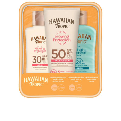 HAWAIIAN TROPIC-NECESSAIRE TROPICAL HAVAIANA 3 peças-DrShampoo - Perfumaria e Cosmética