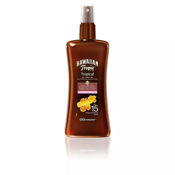 HAWAIIAN TROPIC-Óleo seco COCO E GOIABA SPF15 spray 200 ml-DrShampoo - Perfumaria e Cosmética Main image