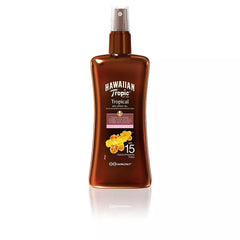 HAWAIIAN TROPIC-Óleo seco COCO E GOIABA SPF15 spray 200 ml-DrShampoo - Perfumaria e Cosmética