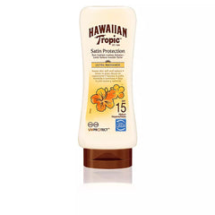 HAWAIIAN TROPIC-SATIN loção solar ultra radiante SPF15 180 ml-DrShampoo - Perfumaria e Cosmética