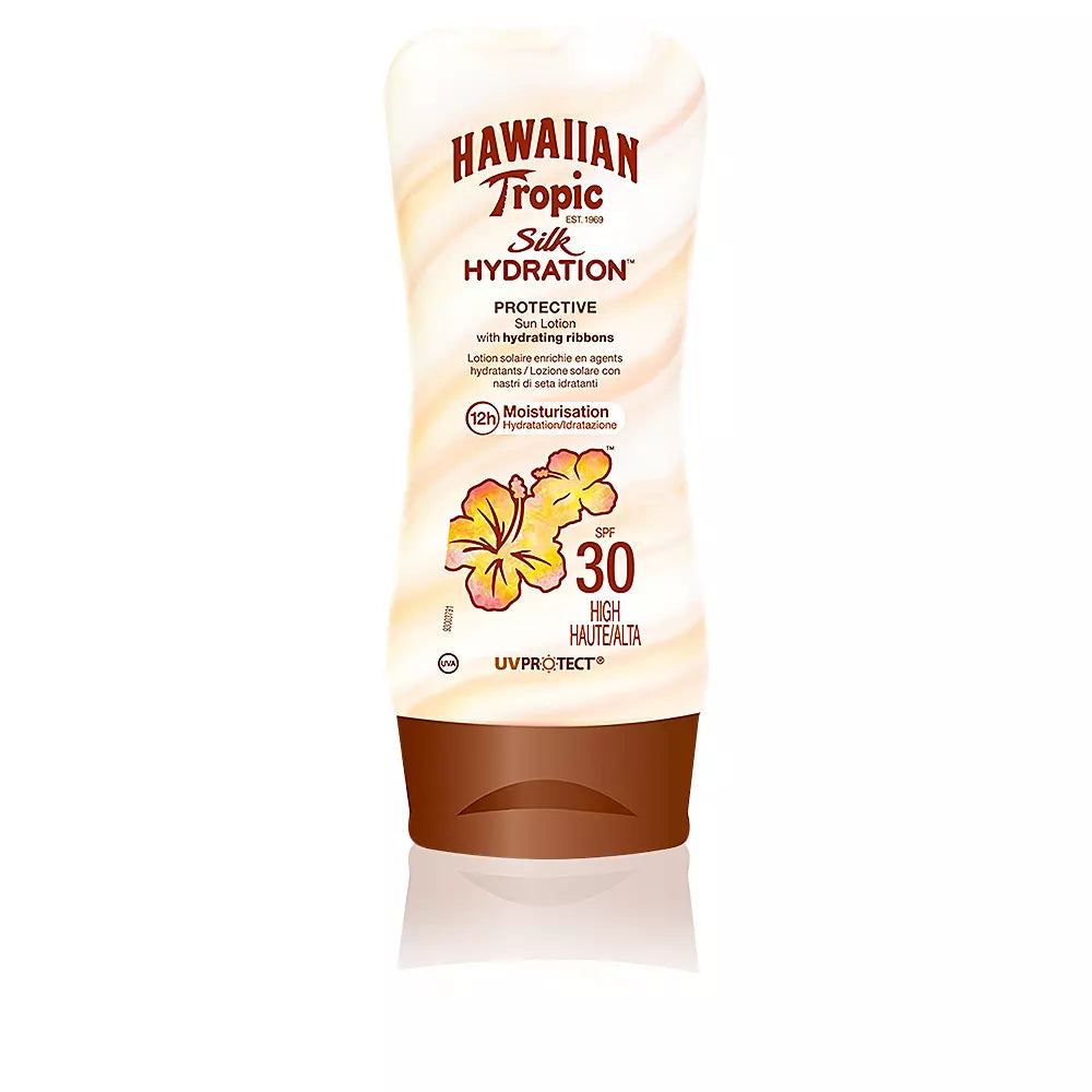 HAWAIIAN TROPIC-SILK protetor solar SPF30 180 ml-DrShampoo - Perfumaria e Cosmética