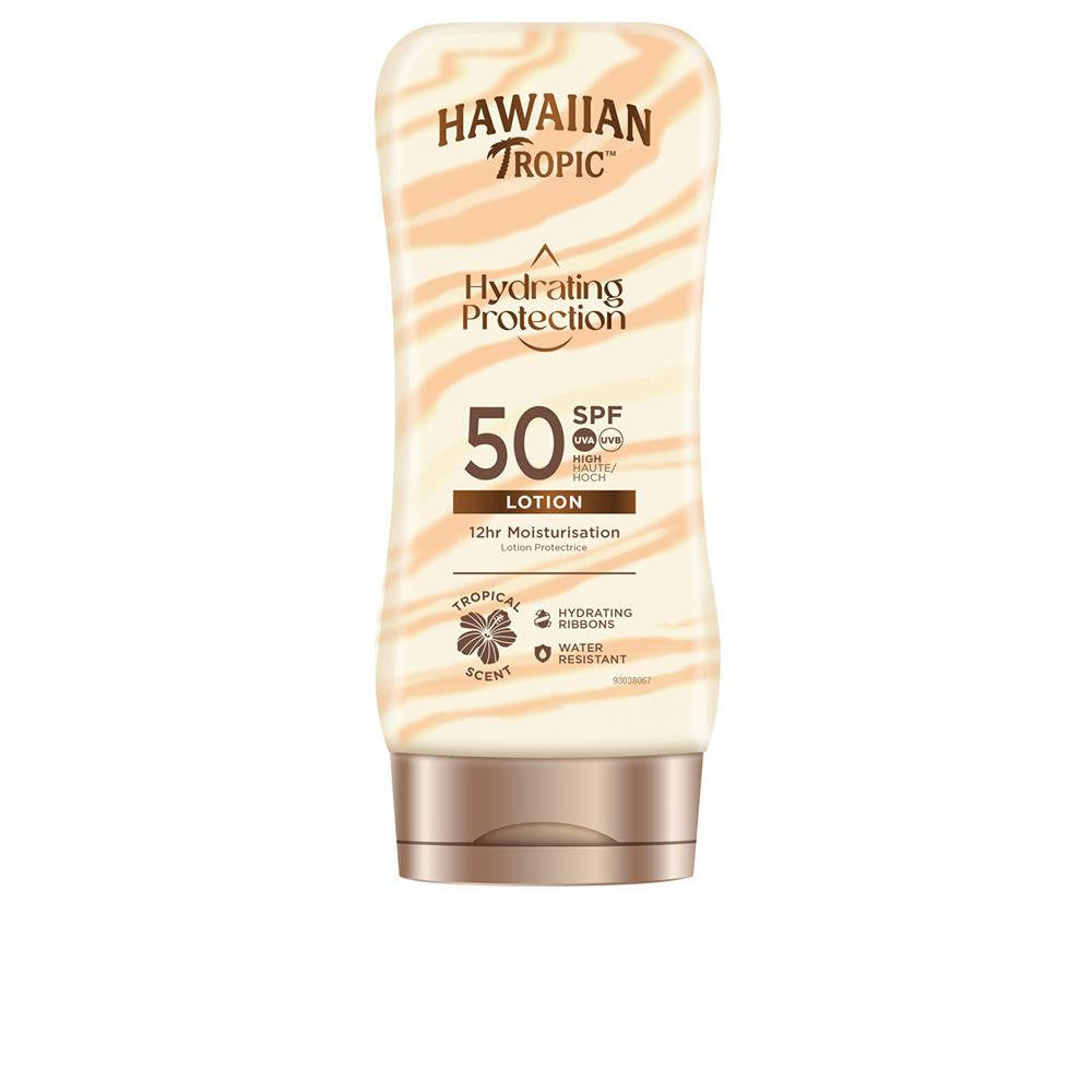 HAWAIIAN TROPIC-SILK sun lotion SPF50 180 ml-DrShampoo - Perfumaria e Cosmética