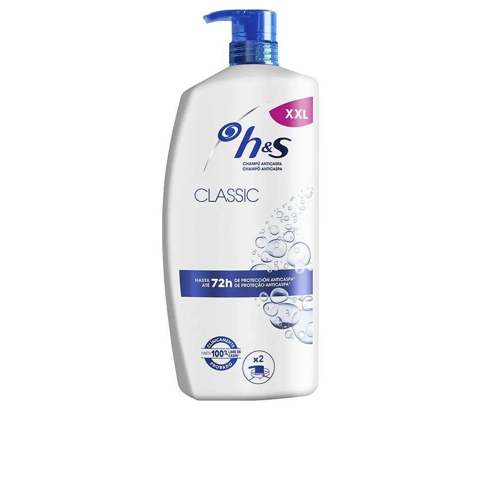HEAD & SHOULDERS-Dispensador de shampoo HS CLASSIC anti caspa 1000 ml.-DrShampoo - Perfumaria e Cosmética