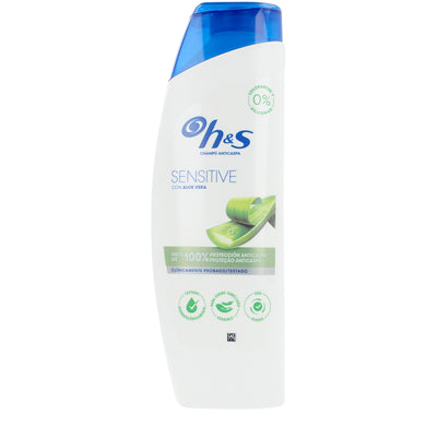 HEAD & SHOULDERS-H&S SENSITIVE couro cabeludo sensível 330 ml-DrShampoo - Perfumaria e Cosmética