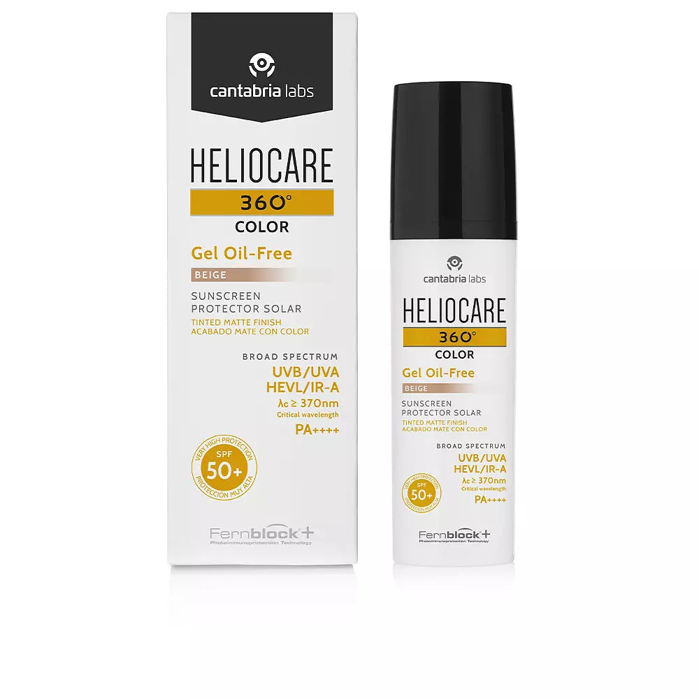 HELIOCARE-360 COLOR sem oleo gel bege 50 ml-DrShampoo - Perfumaria e Cosmética