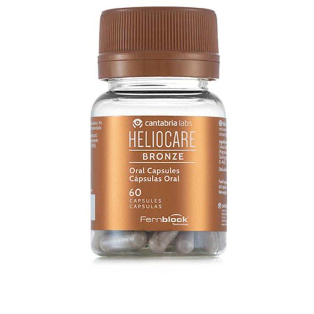 HELIOCARE-BRONZE photoprotection from the inside that accelerates tanning 60 capsules-DrShampoo - Perfumaria e Cosmética