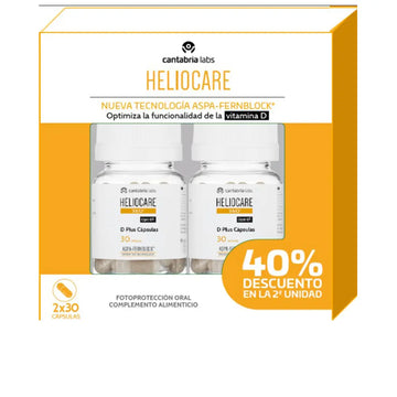 HELIOCARE-HELIOCARE 360° D PLUS cápsulas orais embalagem 2 x 30 u.-DrShampoo - Perfumaria e Cosmética Imagem principal do produto