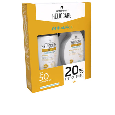 HELIOCARE-HELIOCARE 360° PEDIATRICS MINERAL FPS 50+ ESTOJO 2 unidades-DrShampoo - Perfumaria e Cosmética