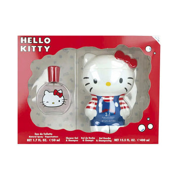 HELLO KITTY-CONJUNTO DE COLÔNIA HELLO KITTY + LOTE DE GEL DE BANHO 2 peças-DrShampoo - Perfumaria e Cosmética Image principale du produit